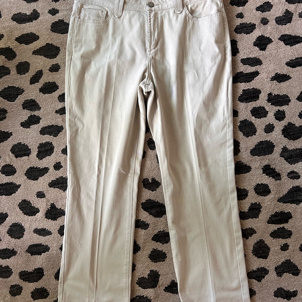 NYDJ Cream Trousers